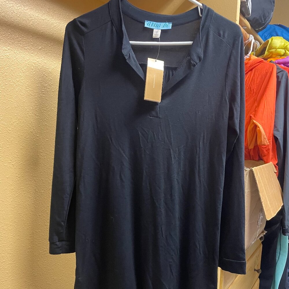 Francesca's Closet Black Tunic Dress